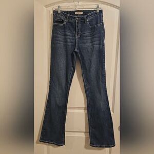 Lux Nation Womans Bootcut Jeans Size 10